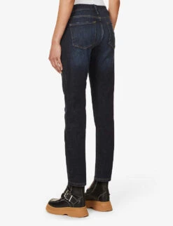 FRAME Le Garcon Straight-leg Mid-rise Stretch-denim Jeans -Sweaty Bety Clothing Shop 1057 3005669 LGJC6540 COVANT ALT03