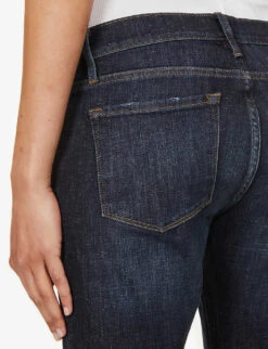 FRAME Le Garcon Straight-leg Mid-rise Stretch-denim Jeans -Sweaty Bety Clothing Shop 1057 3005669 LGJC6540 COVANT ALT05