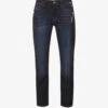 FRAME Le Garcon Straight-leg Mid-rise Stretch-denim Jeans