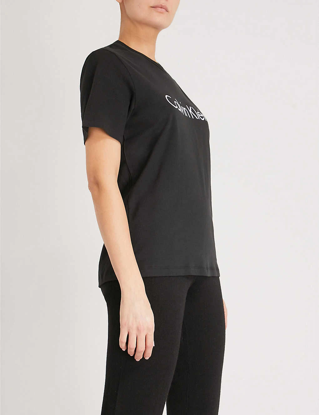 Calvin Klein Logo-print Cotton-jersey T-shirt 7 Calvin Klein Logo-print Cotton-jersey T-shirt - Image 5