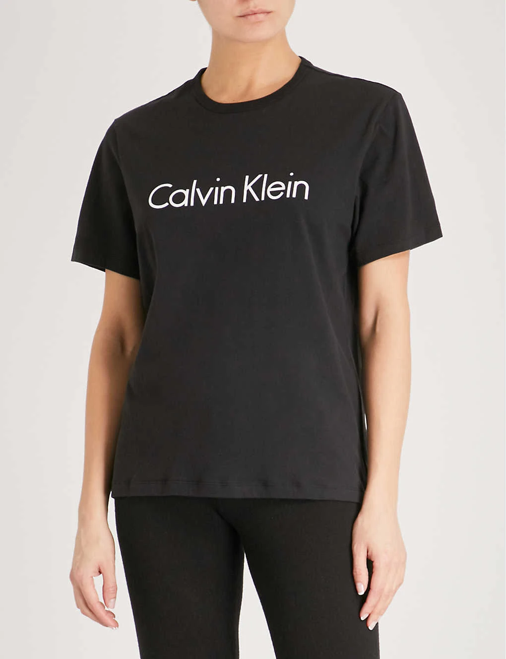 Calvin Klein Logo-print Cotton-jersey T-shirt 4 Calvin Klein Logo-print Cotton-jersey T-shirt - Image 2
