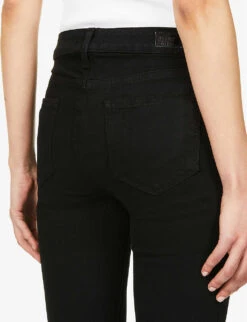 Paige Verdugo Ultra-skinny Mid-rise Jeans -Sweaty Bety Clothing Shop 150 3002369 13945212139 BLACKSHADOW ALT05
