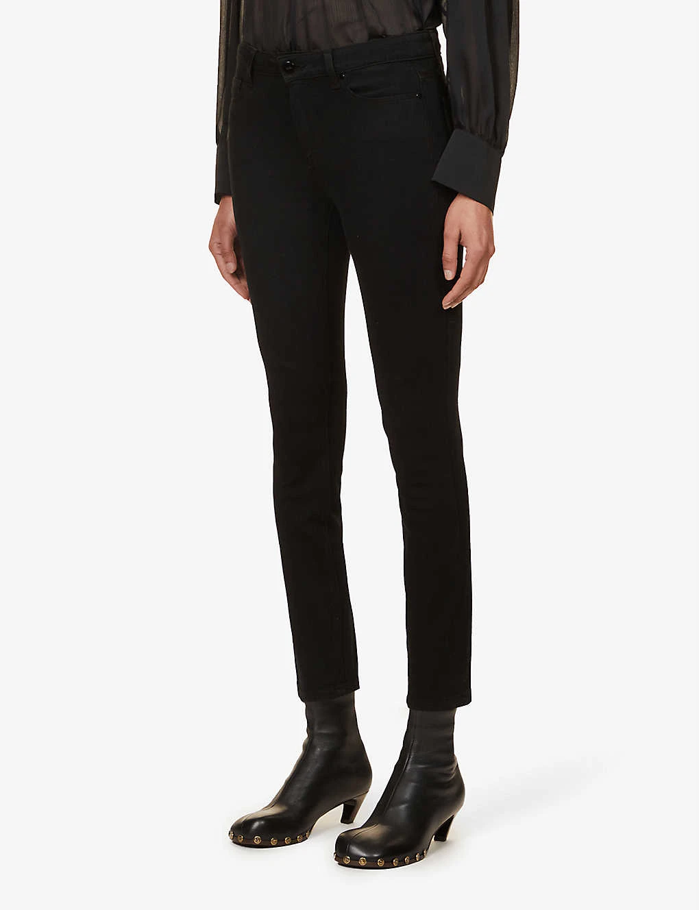 Paige Verdugo Crop Skinny Mid-rise Jeans 5 Paige Verdugo Crop Skinny Mid-rise Jeans - Image 3