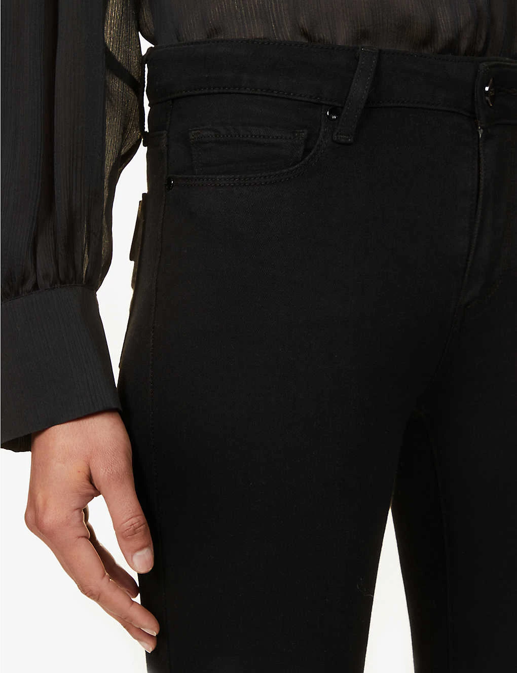 Paige Verdugo Crop Skinny Mid-rise Jeans 7 Paige Verdugo Crop Skinny Mid-rise Jeans - Image 5