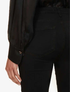 Paige Verdugo Crop Skinny Mid-rise Jeans 14 Paige Verdugo Crop Skinny Mid-rise Jeans -Sweaty Bety Clothing Shop 150 3002369 1948521051 BLACKOVERDYE ALT05