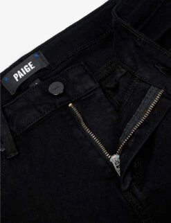 Paige Verdugo Crop Skinny Mid-rise Jeans 15 Paige Verdugo Crop Skinny Mid-rise Jeans -Sweaty Bety Clothing Shop 150 3002369 1948521051 BLACKOVERDYE ALT06