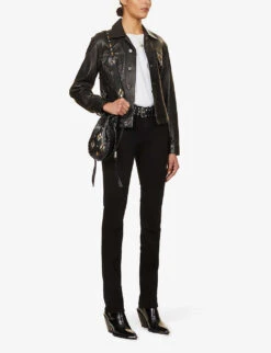 Paige Hoxton Straight High-rise Jeans -Sweaty Bety Clothing Shop 188 3002369 18515212139 BLACKSHADOW ALT01