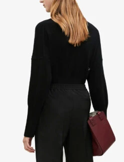 Turtleneck Cashmere Jumper -Sweaty Bety Clothing Shop 197 3003169 KJ220 BLACK ALT03