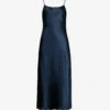 Vince Sleeveless Satin Slip Midi Dress 1 Vince Sleeveless Satin Slip Midi Dress -Sweaty Bety Clothing Shop 197 3004397 VR68551013 COASTAL ALT10