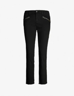 Zadig & Voltaire Ava Raw-hem Skinny High-rise Jeans