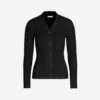 Sandro Gabrielle Ribbed Knitted Cardigan -Sweaty Bety Clothing Shop 786 10081 SFPCA00118 BLACK ALT10