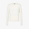 Joseph Round-neck Cashmere Jumper -Sweaty Bety Clothing Shop R03658511 IVORY M