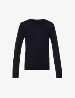 Joseph Round-neck Fine Merino-wool Jumper