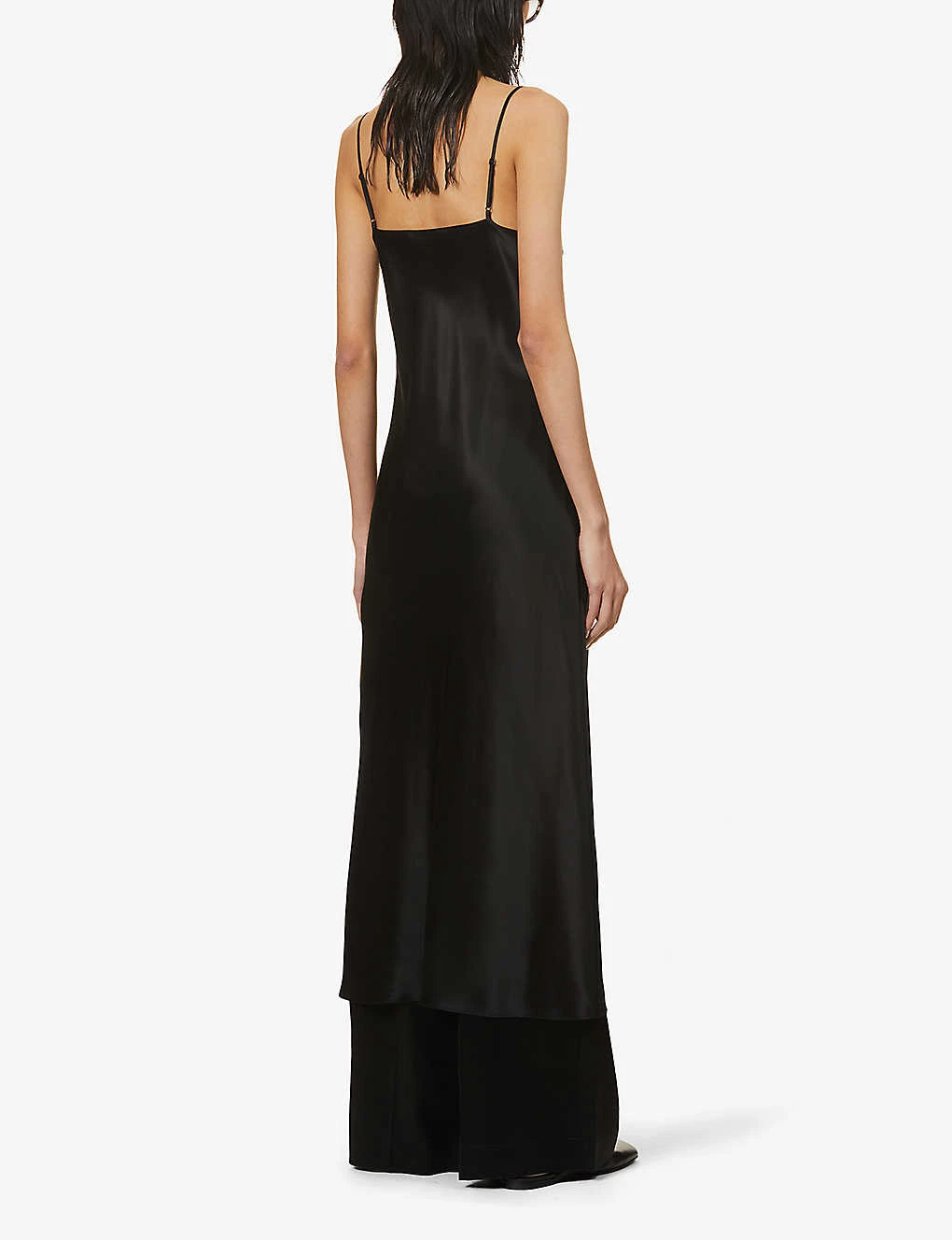 Joseph Clea Silk Strappy Midi Dress 6 Joseph Clea Silk Strappy Midi Dress - Image 4