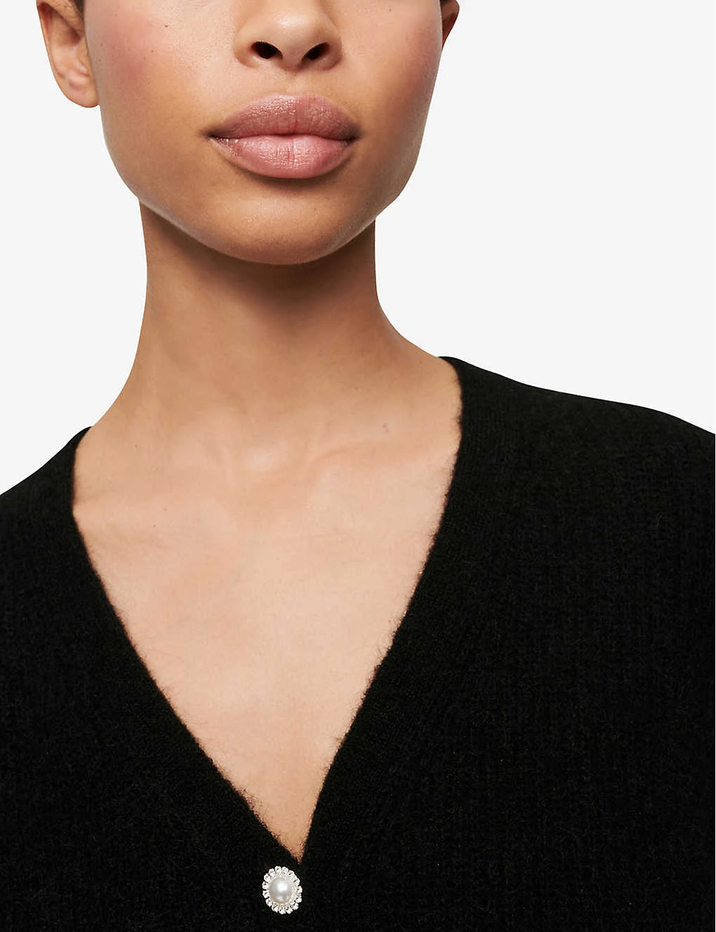 Maje Mistral Embellished Knitted Cardigan 7 Maje Mistral Embellished Knitted Cardigan - Image 5