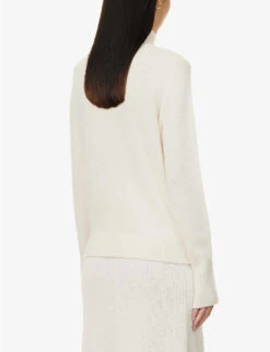 Joseph Turtle-neck Cashmere Jumper -Sweaty Bety Clothing Shop R03800581 IVORY ALT03