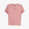 Whistles Button-detail Cotton Henley T-shirt