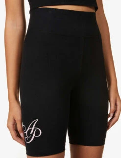 AGENT PROVOCATEUR Rayley High-rise Stretch-cotton Shorts 11 AGENT PROVOCATEUR Rayley High-rise Stretch-cotton Shorts -Sweaty Bety Clothing Shop R03832470 BLACKBABYPINK ALT04