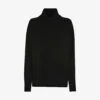 Whistles Roll-neck Cashmere Jumper -Sweaty Bety Clothing Shop R03833331 BLACK M