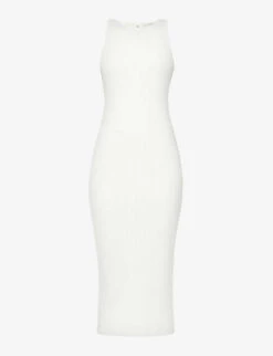 Billie Cut-out Knitted Midi Dress