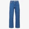 Levis Ribcage Straight-leg High-rise Denim Jeans