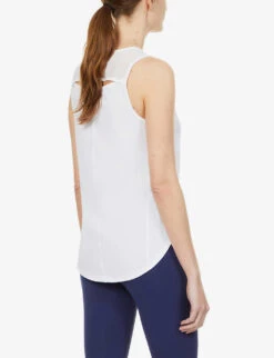 Lululemon Sculpt Sleeveless Stretch-knit Top -Sweaty Bety Clothing Shop R03897524 WHITE ALT03