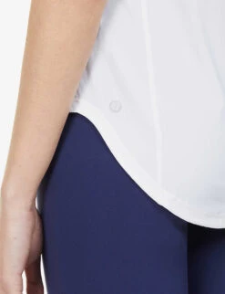 Lululemon Sculpt Sleeveless Stretch-knit Top -Sweaty Bety Clothing Shop R03897524 WHITE ALT04