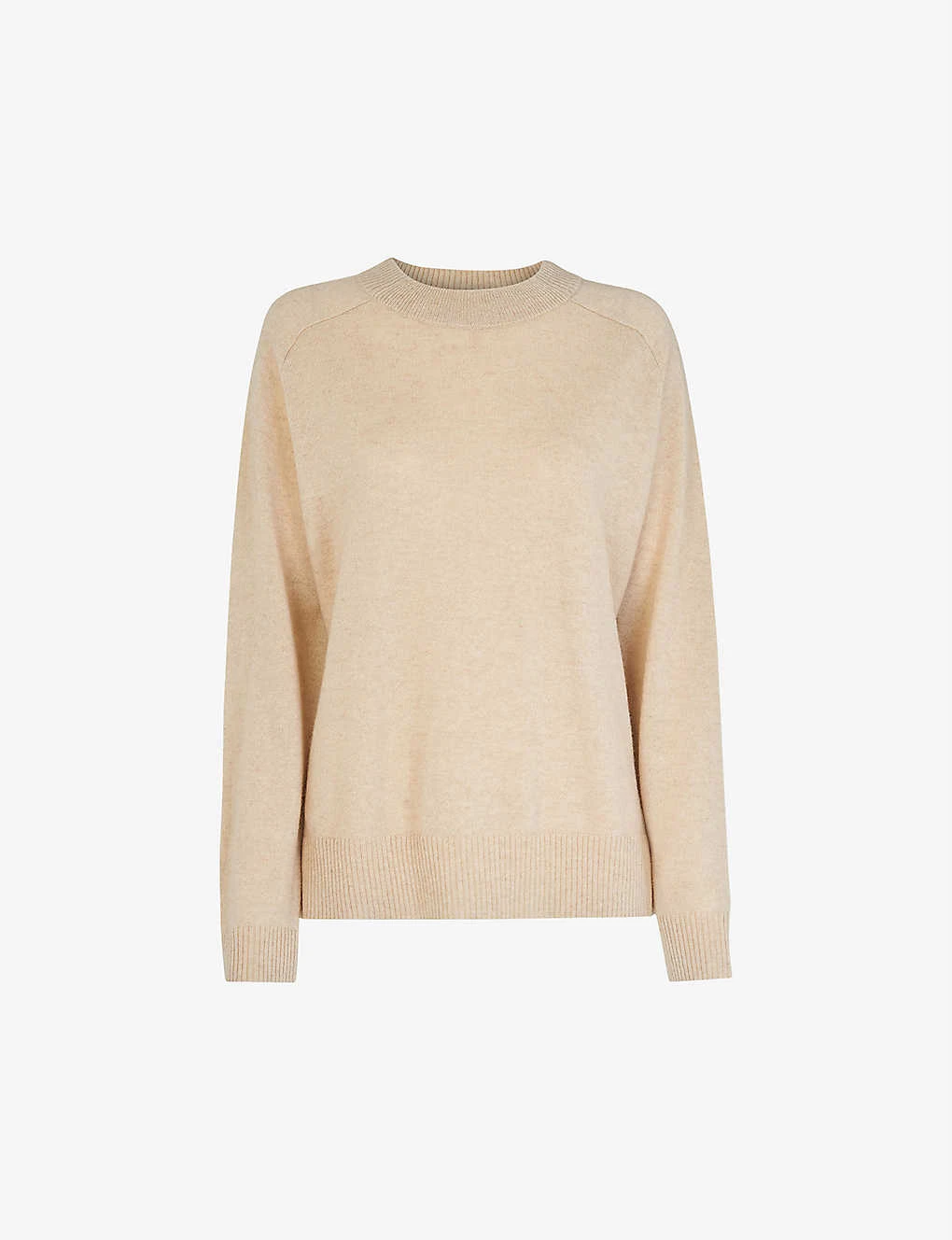 Whistles Crewneck Knitted Cashmere Jumper 3 Whistles Crewneck Knitted Cashmere Jumper