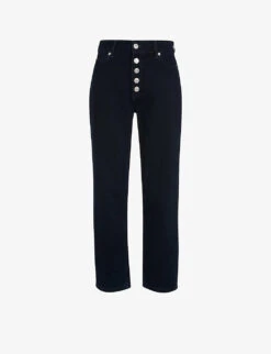 Whistles Hollie Straight-leg High-rise Organic-cotton Jeans