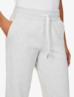 Lululemon Scuba Mid-rise Cotton-blend Jogging Bottoms -Sweaty Bety Clothing Shop R03911399 HEATHCOREULTLITGREY ALT04