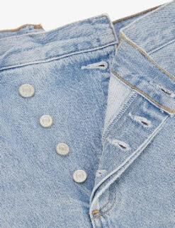 AGOLDE Criss Cross Straight-leg High-rise Organic-cotton Jeans -Sweaty Bety Clothing Shop R03911682 DIMENSION ALT06