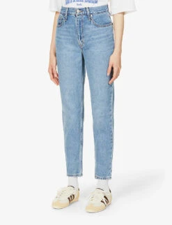 Levis 80s Mom Tapered-leg High-rise Jeans -Sweaty Bety Clothing Shop R03937524 MEDIUMINDIGOWORNIN ALT02