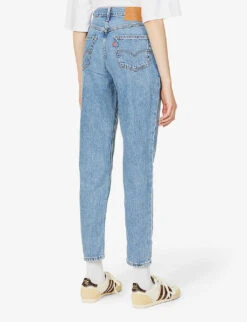 Levis 80s Mom Tapered-leg High-rise Jeans -Sweaty Bety Clothing Shop R03937524 MEDIUMINDIGOWORNIN ALT03