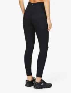 Center Stage High-rise Stretch-jersey Leggings -Sweaty Bety Clothing Shop R03938559 BLACKRIB ALT03