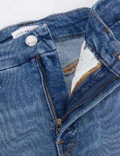 GOOD AMERICAN Good Legs Cropped Slim-leg Mid-rise Stretch-denim Jeans -Sweaty Bety Clothing Shop R03939749 INDIGO149 ALT06