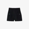 Sandro Cadaques High-rise Tweed Shorts