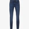 7 For All Mankind The Ankle Skinny Slim-fit High-rise Stretch-denim Jeans -Sweaty Bety Clothing Shop R03955408 PARKAVE M