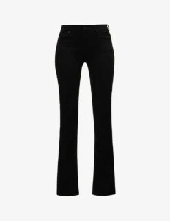7 For All Mankind Blair Bootcut-leg Mid-rise Stretch-denim Jeans