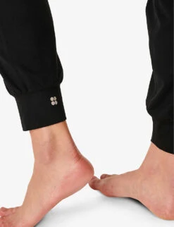 Sweaty Betty Gary Relaxed-fit Straight Leg Mid-rise Stretch-woven Yoga Trousers L29 -Sweaty Bety Clothing Shop R03958961 BLACK ALT04