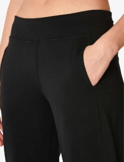 Sweaty Betty Gary Relaxed-fit Straight Leg Mid-rise Stretch-woven Yoga Trousers L29 -Sweaty Bety Clothing Shop R03958961 BLACK ALT05