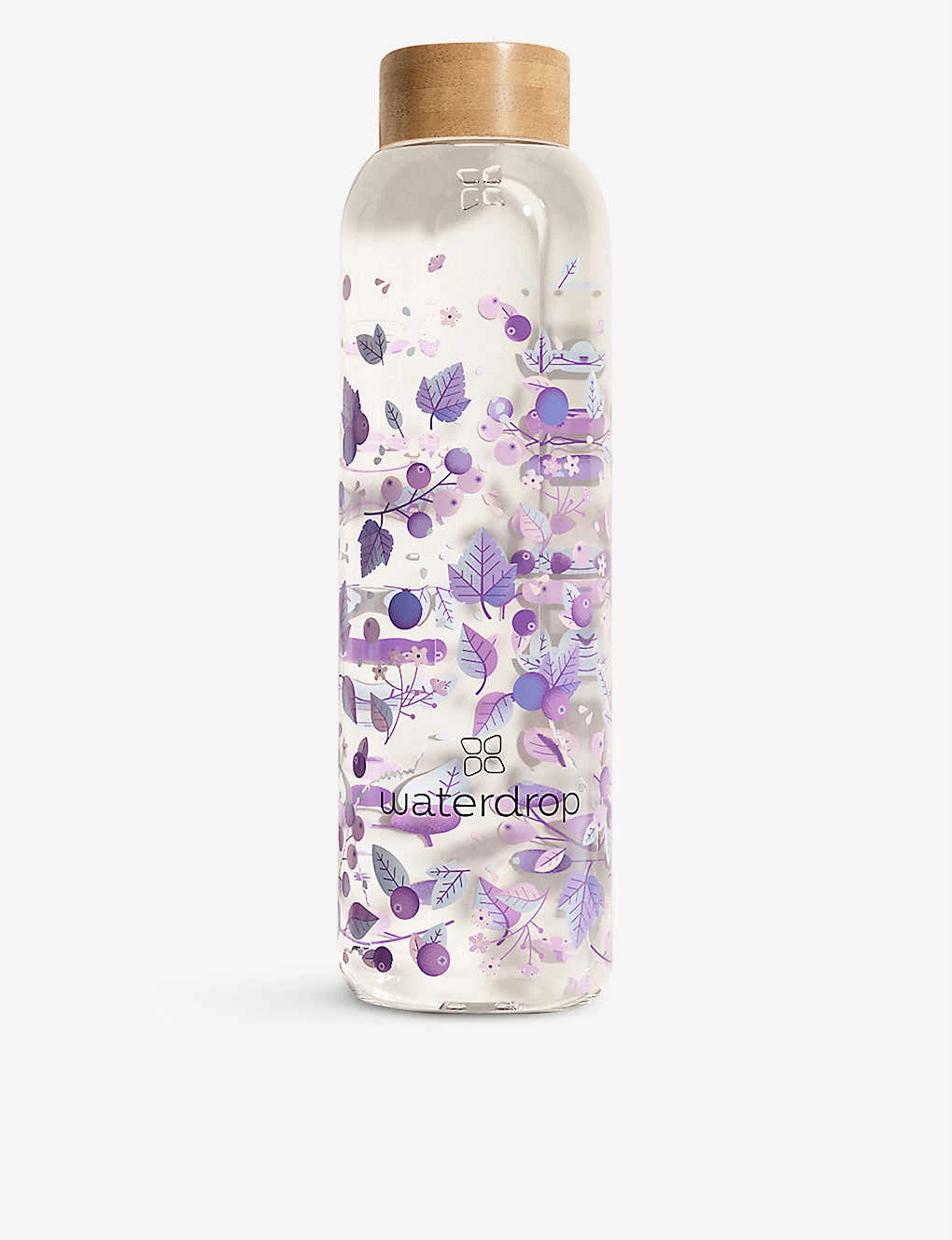 Edition Boost Graphic-print Glass Bottle 600ml 3 Edition Boost Graphic-print Glass Bottle 600ml