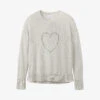 Sparkle Heart Intarsia-knit Wool-blend Jumper