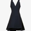 Bottega Veneta Sleeveless A-line Cotton Midi Dress -Sweaty Bety Clothing Shop R03990549 ABYSS M