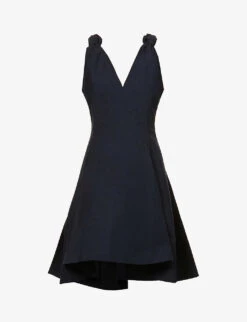 Bottega Veneta Sleeveless A-line Cotton Midi Dress