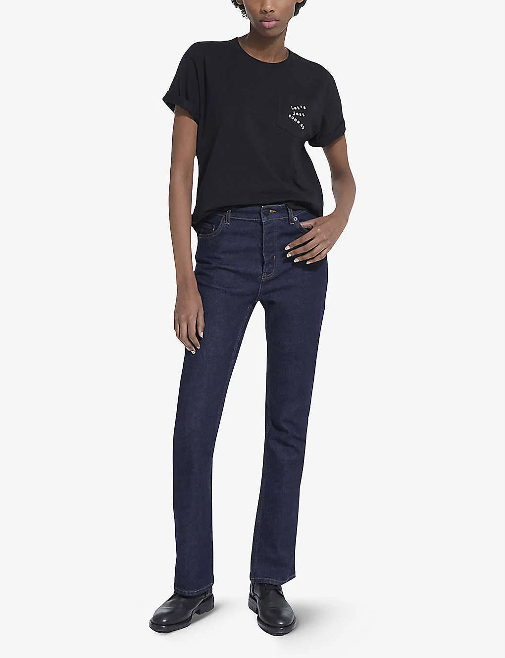 THE KOOPLES Bootcut High-rise Stretch-denim Jeans 4 THE KOOPLES Bootcut High-rise Stretch-denim Jeans - Image 2