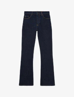 THE KOOPLES Bootcut High-rise Stretch-denim Jeans
