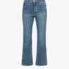 Joseph Duke Flared Cropped Stretch-cotton Jeans -Sweaty Bety Clothing Shop R03996182 INDIGOWASH M