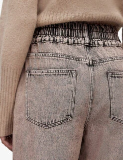 AllSaints Hailey Straight-leg High-rise Jeans -Sweaty Bety Clothing Shop R04008767 WASHEDPINK ALT05