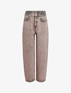 AllSaints Hailey Straight-leg High-rise Jeans