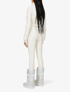 Sherpa Slim-fit Stretch-woven Jumpsuit 10 Sherpa Slim-fit Stretch-woven Jumpsuit -Sweaty Bety Clothing Shop R04010568 CREAM ALT03